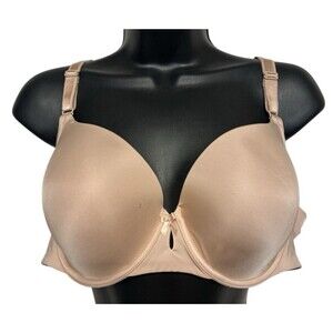 Torrid Curve 360 Back Smoothing Lightly Lined TShirt Bra 40C Beige